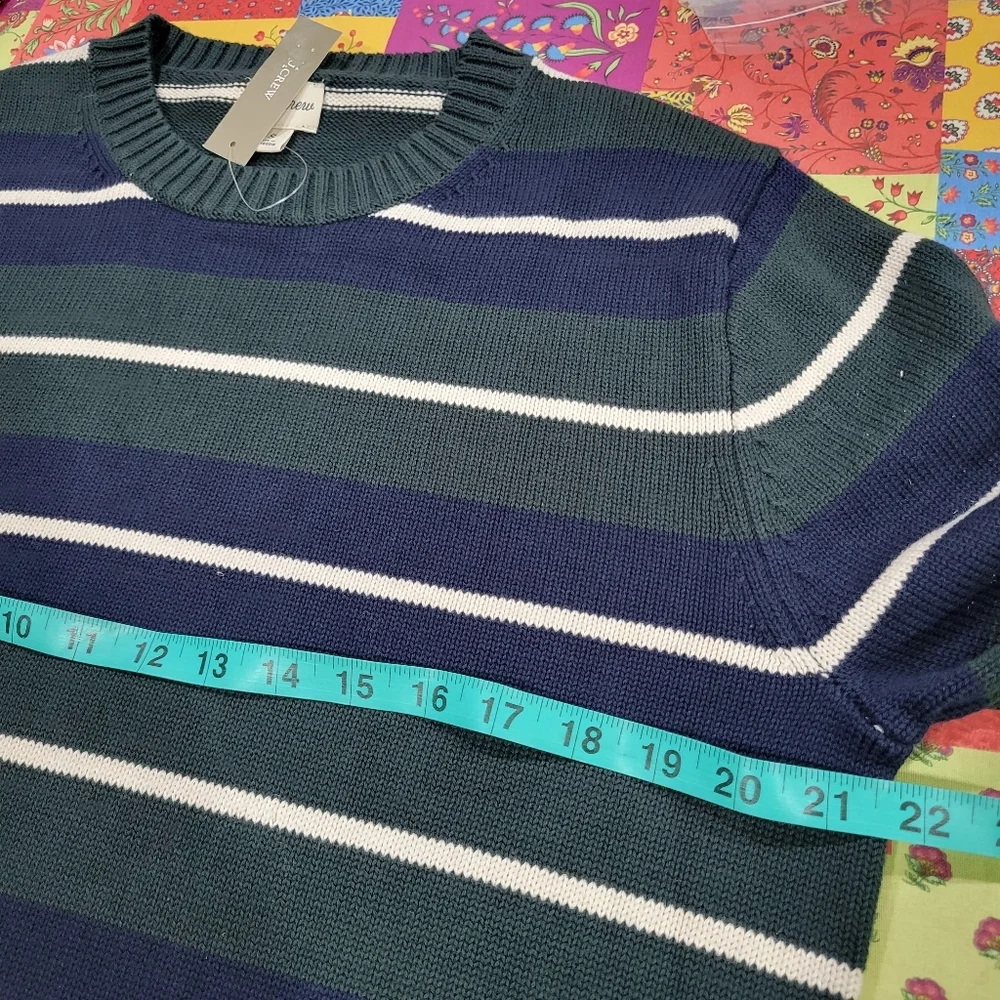J. Crew cotton name sweaters